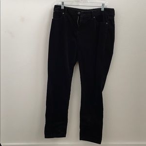 Signature Talbot black corduroy pants